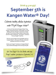 Kangen Water Day