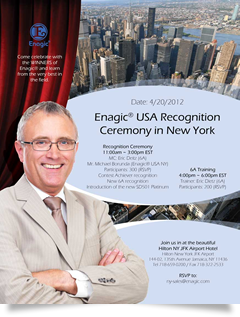 Enagic Global Recognition Ceremony in New York